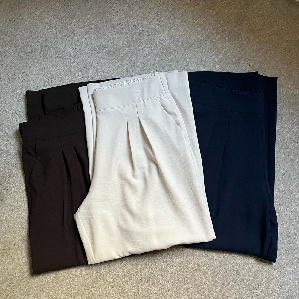 3 pairs of Nine West Wide Leg Pants